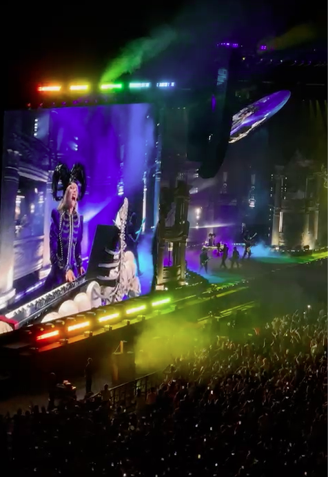 Lady Gaga gave a spectacular perform in Singapore